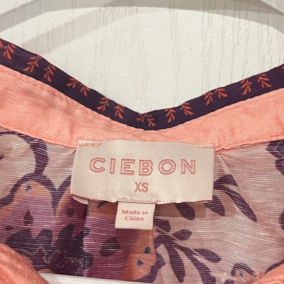 FINAL PRICE NWOT Ciebon Linen Top - Picture 2 of 6